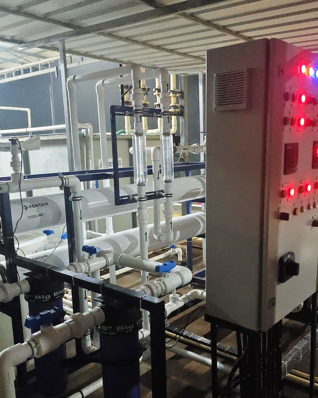 160 KLD MBBR STP equipped with an Ultrafiltration System and RO at Lulu Mall, Kottayam. - 1