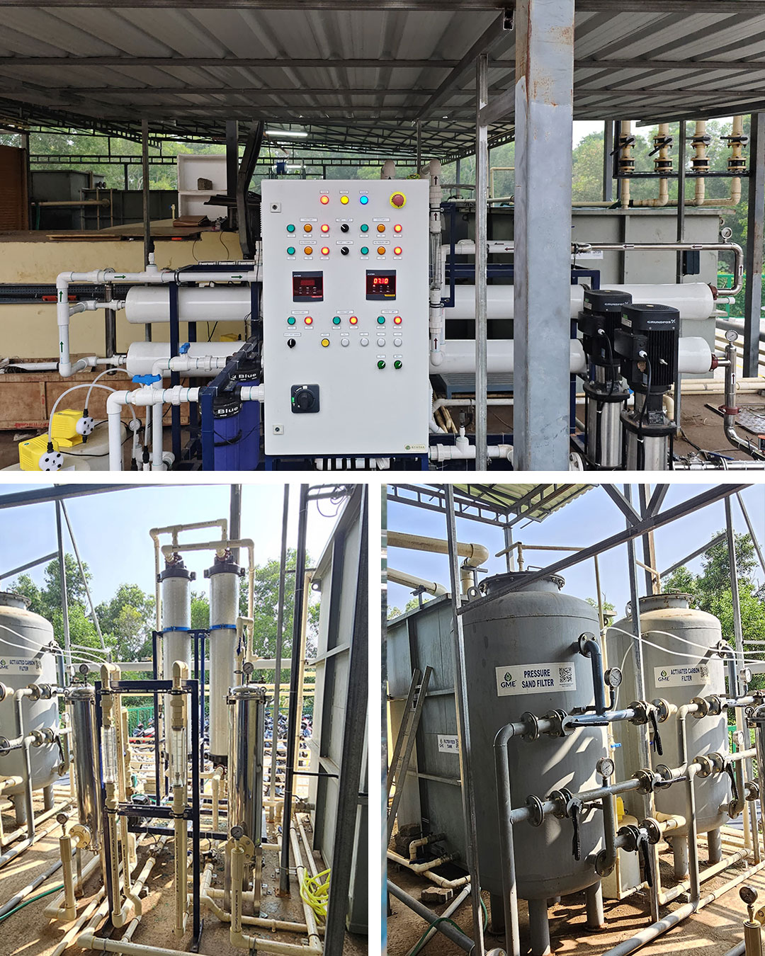 160 KLD MBBR STP equipped with an Ultrafiltration System and RO at Lulu Mall, Kottayam. - 7