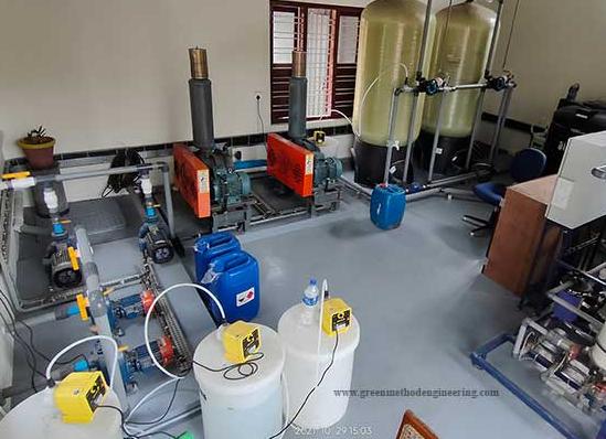 150 KLD Sewage Treatment Plant at Carmel Hospital,Aluva